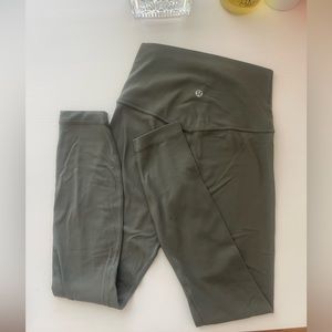 25” Align Leggings in Light Green from Lululemon, 2